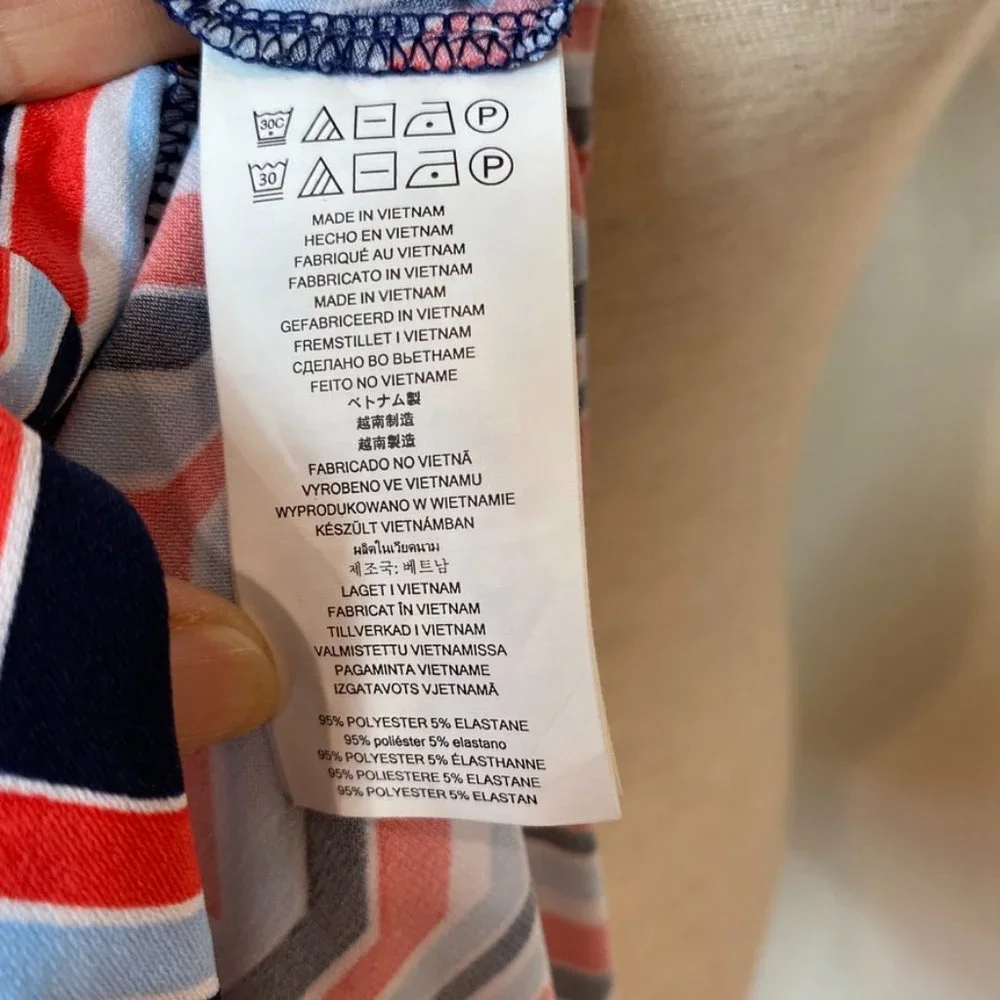 MICHAEL KORS geometric sleeveless dress. Sz S EUC